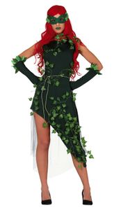grüne Pflanzen Schurkin Kostüm für Damen, Größe:S