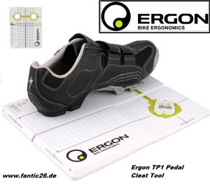 Ergon TP1 Pedal Cleat Tool für Shimano SPD (VDA)