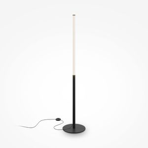 Maytoni  Stehleuchte Ray LED incl. Schwarz aus Metall 100 Lumen 18W für Küche, Schlafzimmer, Wohnzimmer, Esszimmer, Lobby