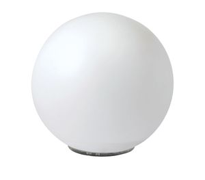 Dehner Solarkugel, Ø 40 cm, Kunststoff, weiß