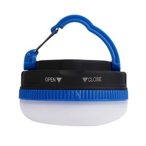 LED Campinglampe Hängende Zeltlampe Wasserdichte Lagerbeleuchtung Außenlaterne Batterielicht Blau