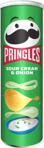 Pringles Sour Cream Onion Stacking Crisps z kwaśną śmietaną i cebulą 165g