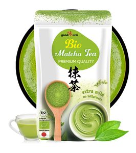 Goodwei Matcha Tee Pulver | 500g Japanischer Premium Matcha | 100% Organisch