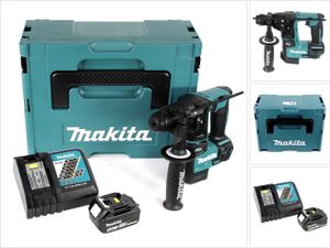Makita DHR 171 RF1J akumulatorowa wiertarko-wkrętarka bezszczotkowa SDS Plus 18V 1.2J + 1x akumulator 3.0Ah + ładowarka + Makpac