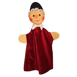 Handpuppe  Oma 28cm 15080 Kersa Lina mit Stoffkopf