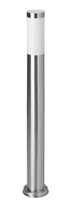 BRILLIANT venkovní stojací lampa Chorus | jednoduché venkovní svítidlo | nerezová ocel/plast | IP44 | 1x E27 max. 40 W