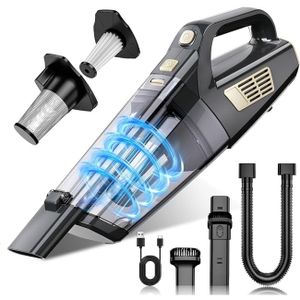 Handstaubsauger, Akku-Handstaubsauger, 15000Pa, 65W kabelloser Autostaubsauger, 7800mAh Staubsauger, Nass & Trocken, <80 dB, für Tierhaare, Auto, Haus Handstaubsauger, Akku-Handstaubsauger, 15000Pa, 65W kabelloser Autostaubsauger, 7800mAh Staubsauger, Nass & Trocken, <80 dB, für Tierhaare, Auto, Haus