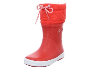 Aigle Giboulee Stiefel rot/weiß Gr. 36