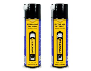 2 Stück Innotec Hi-Temp Wax Spray Unterboden und Hohlraumschutz Fettspray Transparent - Next Level Konservierung für Automotive & Industrie
