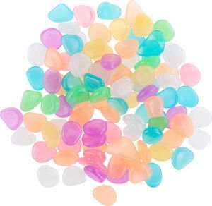 Tg67713-1 Kamienie Świecące Fluorescencyjne Kamyki 100Szt Kolorowe Tg67713-1 Kamienie Świecące Fluorescencyjne Kamyki 100Szt Kolorowe
