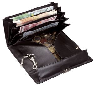 Brieftasche Kellnerbörse Geldtasche Geldtbörse Taxifahrerbörse Portmonnaie 