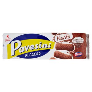 Schokoladenzunge Kekse al Cacao x8 200g - Pavesi