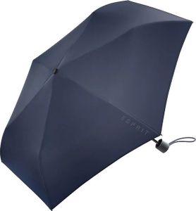 ESPRIT Taschenregenschirm Regenschirm Mini Slimline Sailor Blue dunkelblau