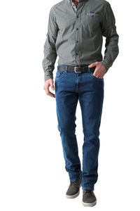 Stooker Frisco Stretch Herren Jeans Hose  In Verschiedenen Farben(Mid Blue Used,W44,L32)