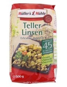 Müllerova šošovica Mühle, 500 g