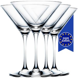 Martini Gläser Martinigläser Martinischale Cocktailglas Sekt Champagner 4er Set