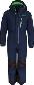 Trollkids Kids Isfjord Snowsuit Boys Winter Suit Navy 158-100 Velikost 128