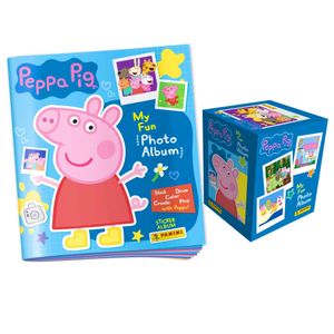 Panini Peppa Pig Sticker - Mein Fotoalbum (2023) - 1 Album + 1 Display Sammelsticker