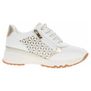 Marco Tozzi Damen Low Sneaker Keil Low Top 2-23721-42 Weiß