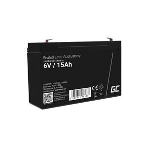 GREEN CELL® Akku 6V/15Ah AGM40 Akku Batterie für Kinder Elektrofahrzeuge