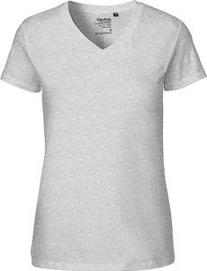 Neutral O81005 | Damen V-neck T-Shirt - Farbe: Sports Grey - Größe: L