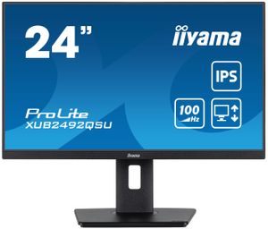IIYAMA 60, 5cm(23, 8")XUB2492QSU-B1 16:9 HDMI+DP+USB Zdvihák maloobchod