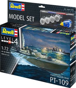 Revell 65147 Bausatz Patrol Torpedo Boat PT-109 1:72 mit Pinsel, Kleber und Farben Revell 65147 Bausatz Patrol Torpedo Boat PT-109 1:72 mit Pinsel, Kleber und Farben