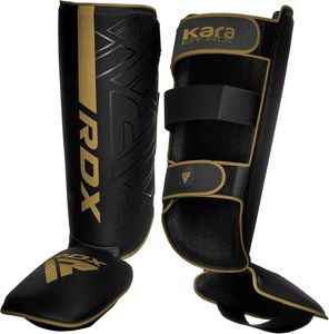 RDX Schienbeinschoner Kickboxen Kampfsport Muay Thai Training, Maya Hide Leder Kara Thaiboxen Schienbeinschutz, Schienbeinschützer Sparring Boxen Krav MAGA MMA Karate Taekwondo (MEHRWEG)