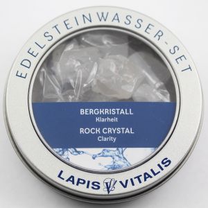 Lapis Vitalis - Wassersteine Bergkristall 100g Dose