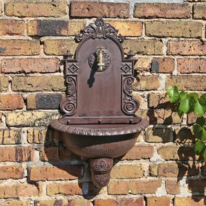 CLGarden Wandbrunnen WB1 Garten Handwaschbecken Wandbecken Außenwaschbecken CLGarden Wandbrunnen WB1 Garten Handwaschbecken Wandbecken Außenwaschbecken