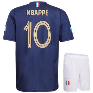 Sada domácích dresů Francie Mbappe - 2022-2024 - Děti a dospělí - 140