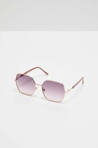 Moodo Frauen-Sonnenbrillen Belavach Pilotenbrille Lila gläser rosa Universal