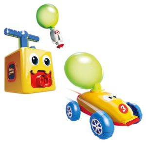 Mediashop Balloon Zoom - Ballon Auto Spielzeug für Kinder ab 3 Jahren - inkl. Auto- und Raketenmodus - leuchtet im Dunkeln