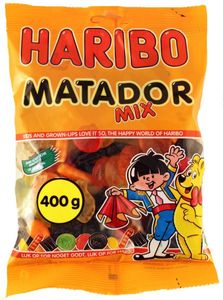 Haribo Matador Mix Fruchtgummi & Lakritz Mischung 400g