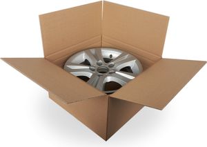 4 x Felgenkartons Reifenkartons Autofelgenkarton 18 Zoll 18" 50 x 50 x 29 cm