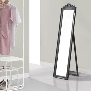 Stojací zrcadlo 'Arezzo' 160x40 cm obdélníkové sklopné tmavě šedé