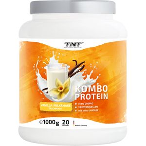 TNT Kombo Protein Eiweißshake ideal in Diät und für Muskelaufbau 1000g Vanilla-Milkshake