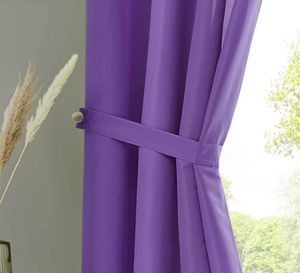 Raffhalter Microsatin 50 x 5 cm Lila Polyester Pflegeleicht Zubehör, 20400R