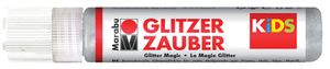 Marabu KiDS Glitzerfarbe "Glitzerzauber" glitter-silber
