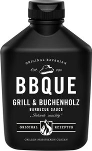 BBQUE Barbecue Grill und Buchenholz Smoker Sauce 400 ml