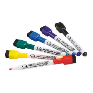 Rexel Trocken abwischbare Mini-Marker, sortierte Farben (6), 110 mm, 150 mm, 150 mm