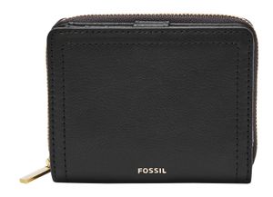 FOSSIL Leder Geldbörse Logan RFID Mini Multifunction Black schwarz