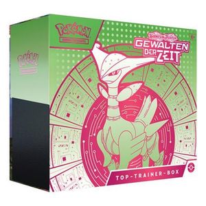 Pokemon Karmesin & Purpur Gewalten der Zeit Eisenblatt Top Trainer Box deutsch