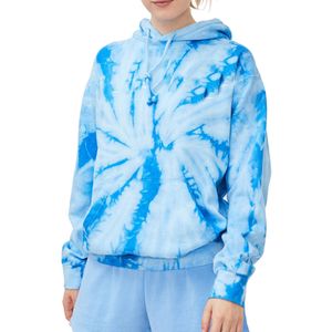 Damen Tunnelzug Batik Hoodie lässiger Pullover Pullover,Farbe: Damen,Größe:XL