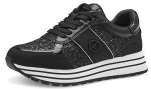 Tamaris Damen Low Sneaker Low Top 1-23727-42 Schwarz