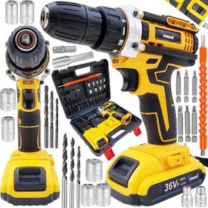 ONDRAGON OD9010 Aku vrtačka 36V + 2x5Ah baterie, nabíječka + příslušenství
