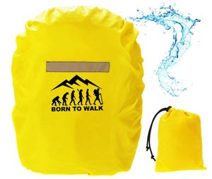 Rucksack Regenschutz Regenschutzhülle für Schulranzen Regenhaube Regenhülle für backpack 15-30 L [070]