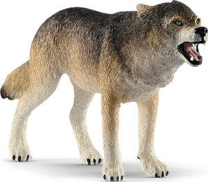 Schleich Wild Life - Wolf, Spielfigur für Kinder ab 3 Jahren