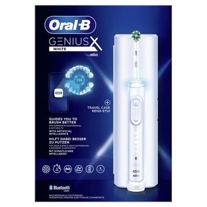Braun Oral-B Genius X, Elektrische Zahnbürste ,weiß