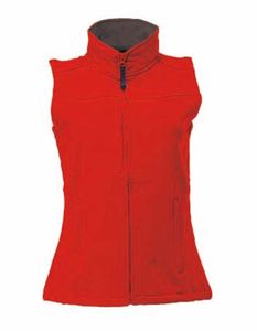 Regatta Professional Dámská vesta Flux Softshell TRA790 Mehrfarbig Classic Red/Seal Grey 40 (14)